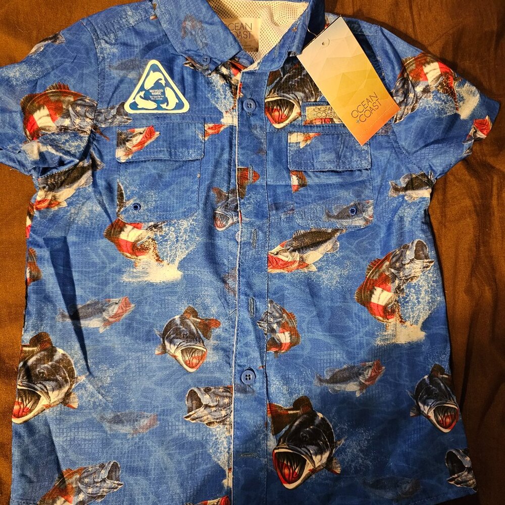 Boys Fishing Shirt